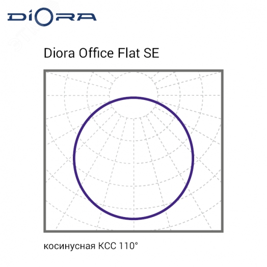 Diora Office Flat SE 30/3400 opal 6K