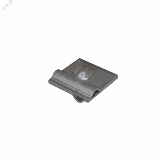 Универсальный соединитель для прутка D 5-10 мм с 2 пластинами 50х50 мм INOX304