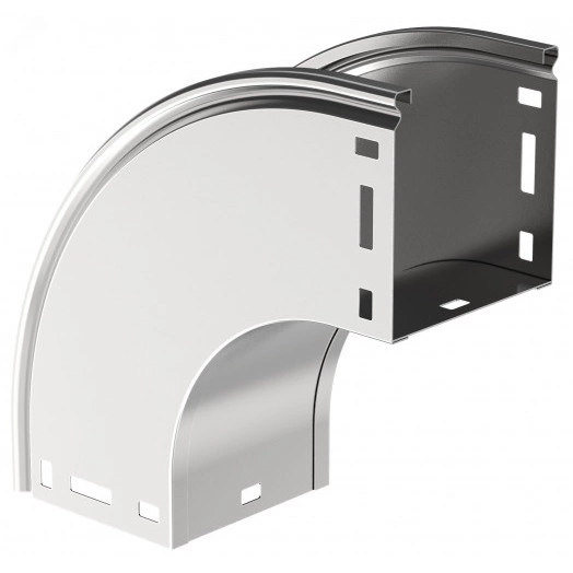 Поворот плавн. 90град тип В20 ESCA 80х100мм