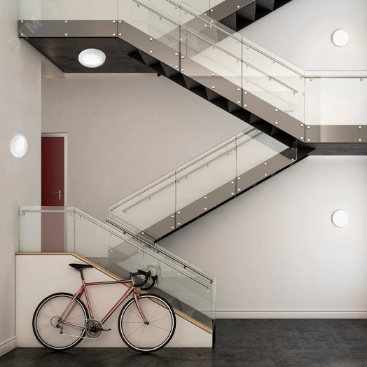 Светильник ДБП 06-12-001 без лампы 23w GX70 IP54 поликарбонат прозрачный