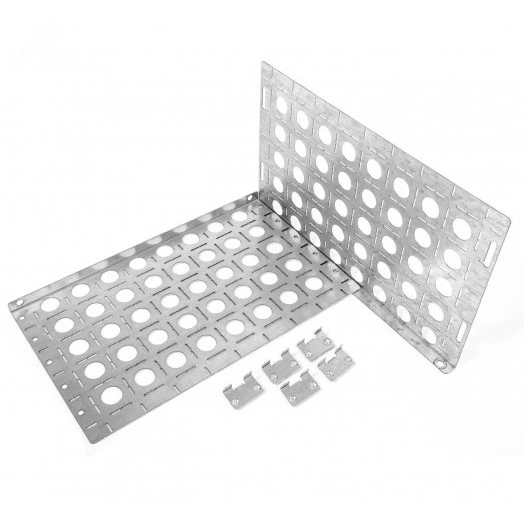 Комплект боковых монтажных панелей 19д (В400*Г300) с уголками для крепления оборудования