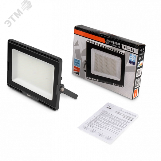 Прожектор светодиодный ДО-150 Вт 15000 Лм 6500К  LOWTEMP 120° IP65  JazzWay