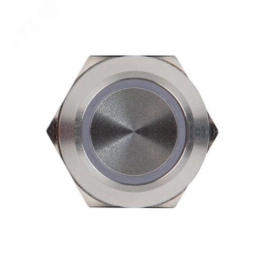 Кнопка S-Pro67 19 мм без фикс. с красной подсв. 230В PROxima