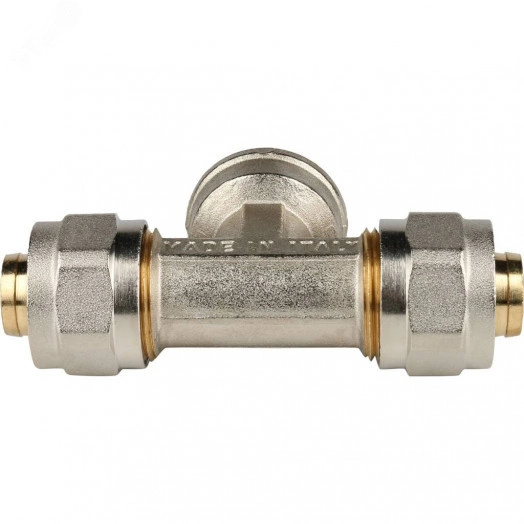 Тройник-переходник с внутренней резьбой 3/4'х20 для металлопластиковых труб винтовой