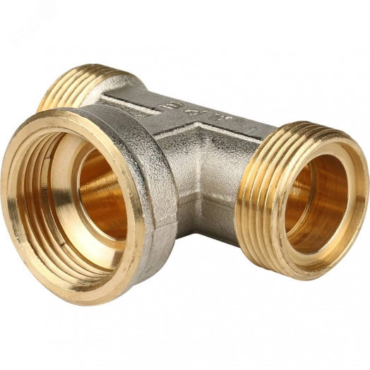 Тройник-переходник с внутренней резьбой 3/4'х20 для металлопластиковых труб винтовой