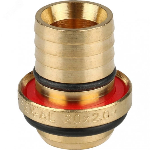 Тройник-переходник с внутренней резьбой 3/4'х20 для металлопластиковых труб винтовой