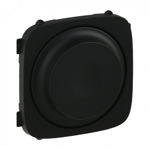 Valena ALLURE Лицевая панель для светорегулятора с поворотной ручкой Антрацит