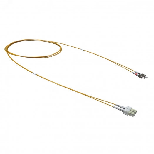 Оптический коммутационный шнур переходной Duplex SC-UPC/ST-UPC, 50/125 OM2, 7 м