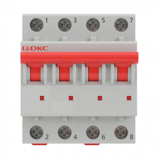 Выключатель автоматический модульный YON MD63 3N 2A C 10kA