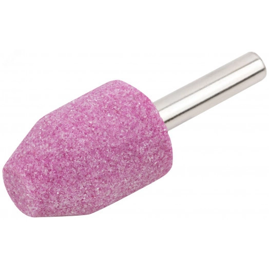 Шарошка абразивная (по металлу), хвостовик 6 мм, цилиндр со скосом 18 х 27 мм