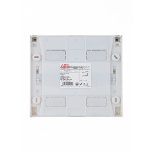 Щит распределительный навесной 12 модулей ЩРн-п-12 пластиковый Mistral41 серая прозрачная дверь с клеммами IP41 (41P12X12B)