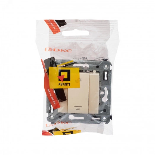 Avanti Диммер кнопочный в стену Ванильная дымка