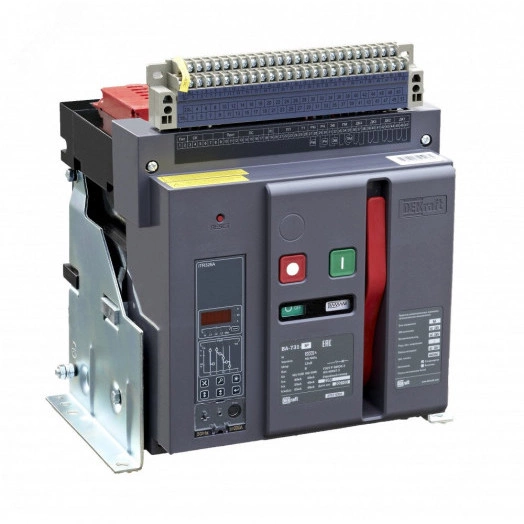 Воздушный авт. выкл. стационарный 3P 1250А 80кА расцепитель М ВА-731