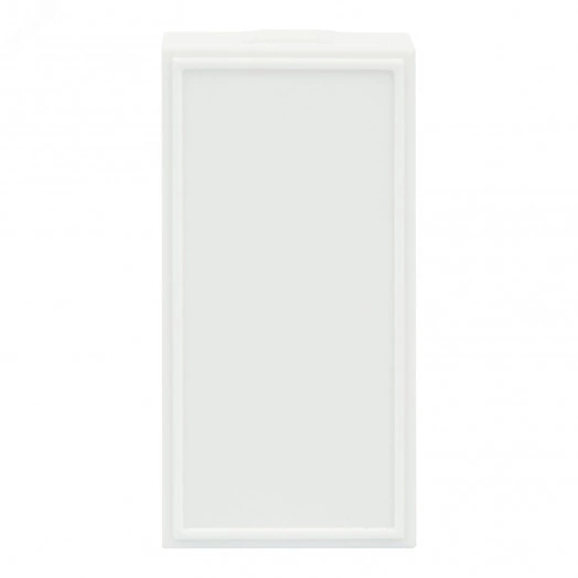 Заглушка 22,5х45 мм на 1 модуль, цвет белый DATAREX