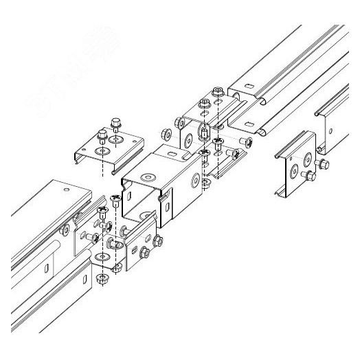 Разворот плоскости правый 050х50 глухой