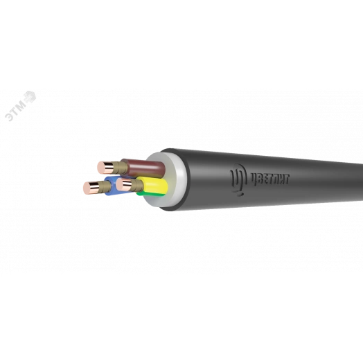 Кабель силовой ВВГнг(А)-FRLSLTx 3х2.5ок(N.PE)-0.66 ТРТС