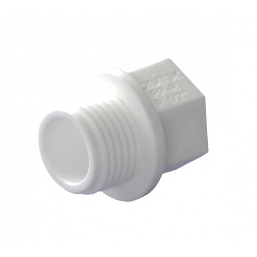 Заглушка резьбовая 20 х 1/2 полипропиленовая PPR белая
