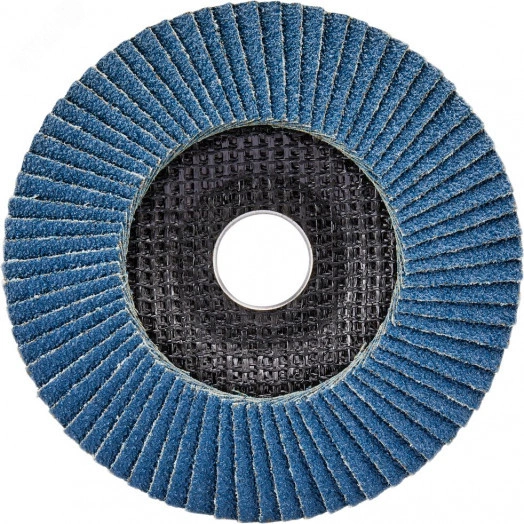 Диск лепестковый шлифовальный 125x22,23 мм, Z40, стекловолокно, угловой