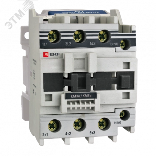 Контактор малогабаритный КМЭп 65А 110В DC 1NO 1NC PROxima