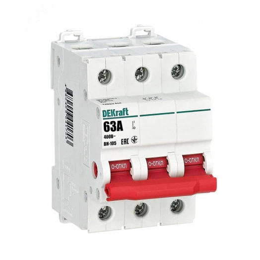 Выключатель-разъединитель 3Р 63А ВН-105