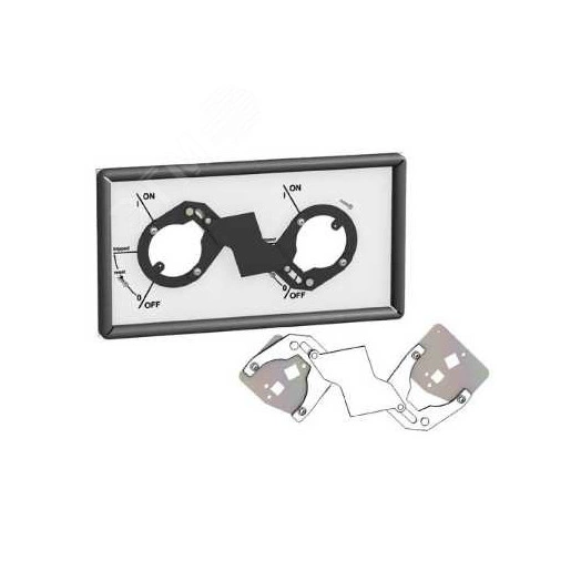 МЕХ. БЛОКИР. 2 ПОВ.РУКОЯТ. (NSX400/630)