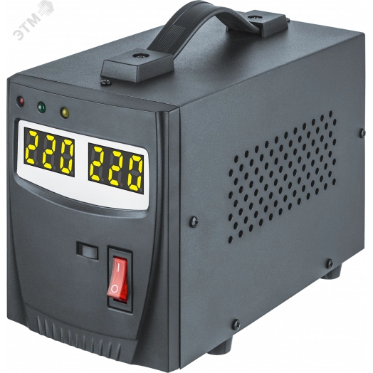 Стабилизатор напряжения NVR-RF1-500 однофазный релейный 0,5 кВА