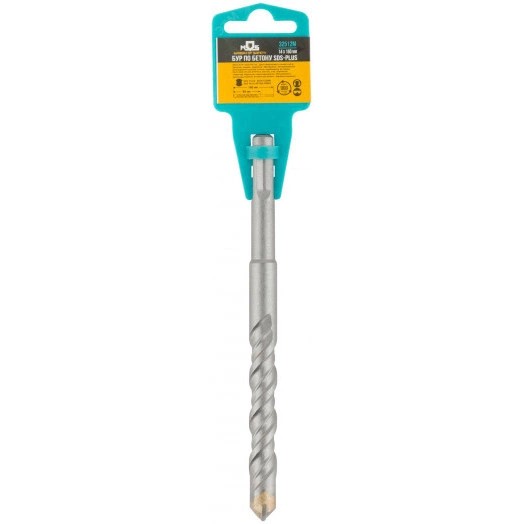 Бур по бетону SDS PLUS с двойной резьбой 14х160 мм