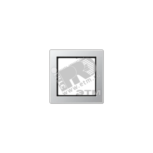 Рамка 1 пост алюминий