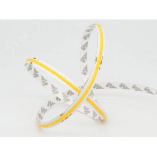 "LED лента ""ВАРТОН"" 14W/m 24V 3000K 5m х10 mm IP20 SMD COB 528LED/m (упаковка 5м)"