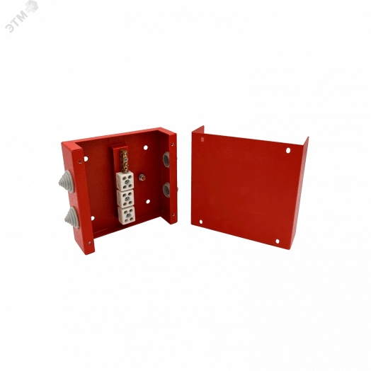 Коробка распределительная огнестойкая КРОПС-ST3, IP41, габаритные размеры 200х200х80 мм, для кабелей сечением до 10 мм2, 8 клемм