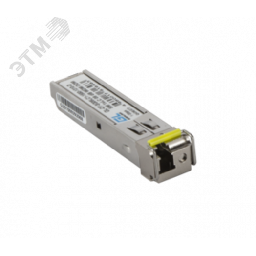 Модуль SFP 1хLC, 1.25 Гб/с, 24 дБ, WDM Tx:1550/Rx:1490 нм, до 80 км