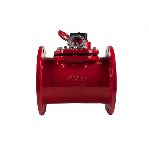 Счетчик воды турбинный СТВУ-200 с импульсным выходом типа открытый коллектор (МИД И) (IP68)