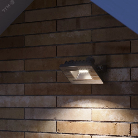 Прожектор светодиодный ДО 30 Вт 6500К 3150 лм 200-240В IP65 128х28х160мм Алюминий матрированное закаленное стекло Qplus Gauss