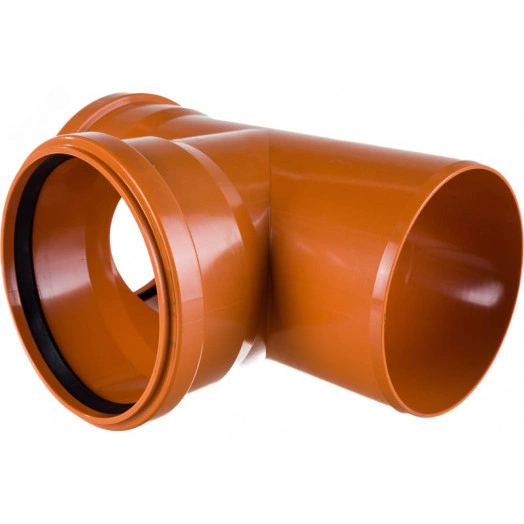 Тройник  наружной канализации 160x160 мм. 87 градусов