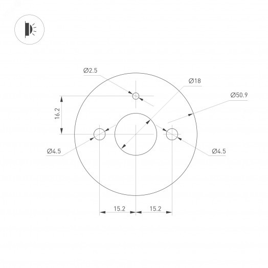 Светильник SP-VINCI-S600x55-7W Day4000 (WH, 110 deg, 230V) (, IP20 Металл, 3 года)