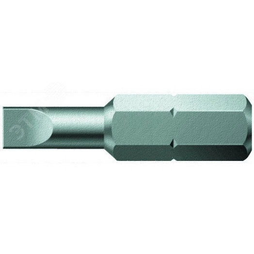 Бита шлицевая 800/1 Z SL вязкая твердость хвостовик 1/4 C 6.3 1.2 x 6.5 x 25 мм