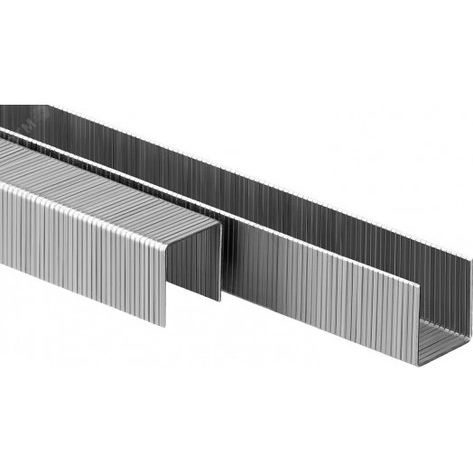 Скобы для степлера 12 мм тонкие широкие тип 80, 5000 шт