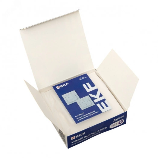 Умный беспроводной выключатель Стокгольм 2-кл. EKF Сonnect