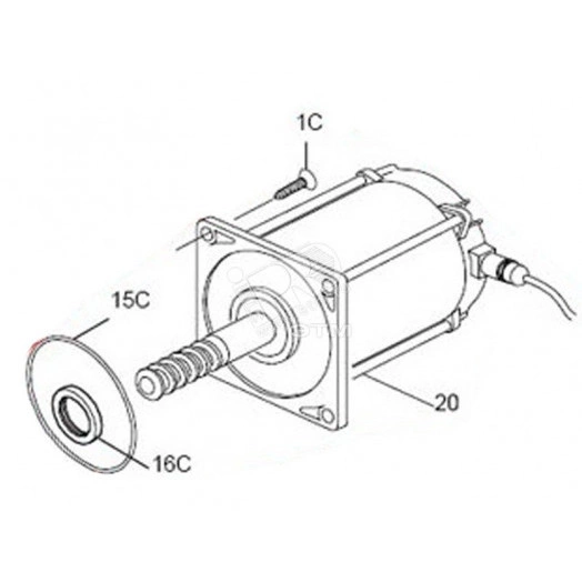 Электродвигатель FROG A24 (арт)