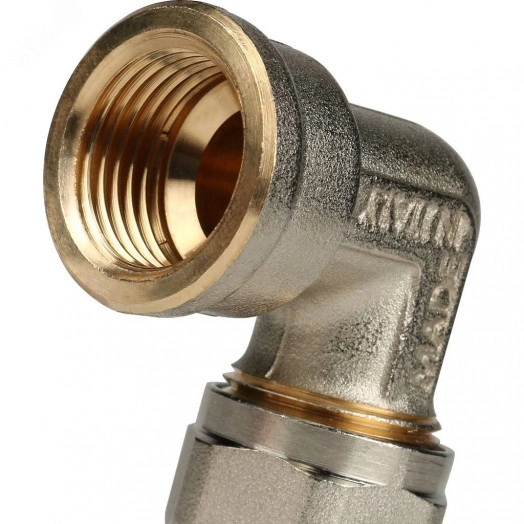 Угольник ВР 1/2' х 16 переходной, для металлопластиковых труб винтовой