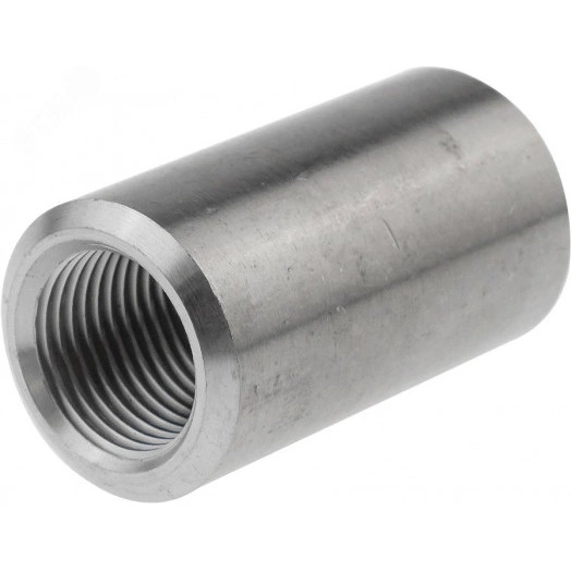 Бобышка приварная №3 БП-БТ-55-1/2' под БТ с резьбой 1/2', длина 55мм, нержавеющая сталь