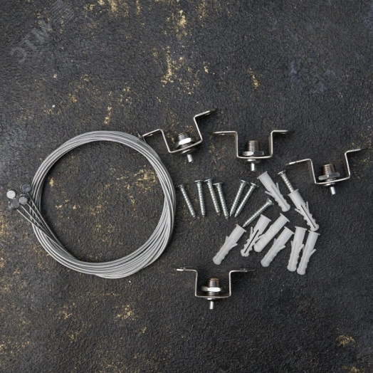 Комплект подвесных крепежей №1 для светодиодных панелей