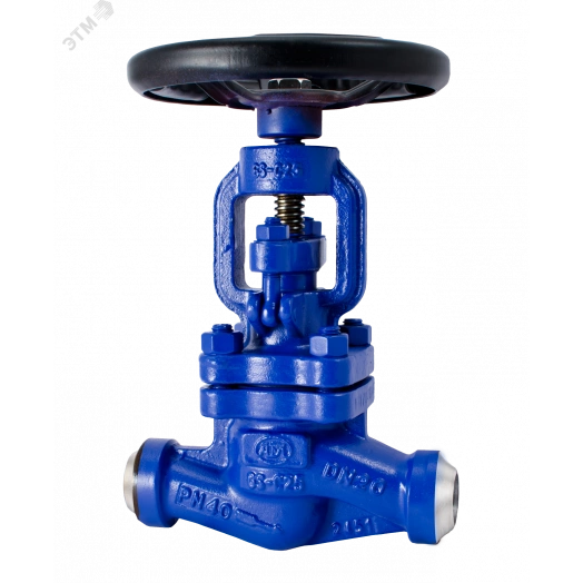 Клапан (Вентиль) запорный под приварку DN25 PN42 стальной