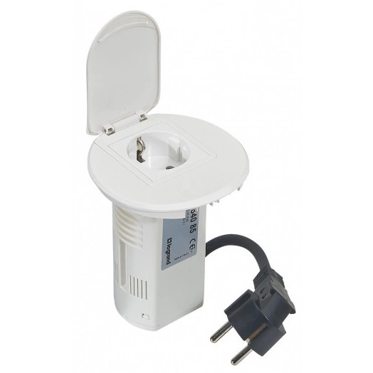 Органайзер настольный 2К+З+USBcharge белая