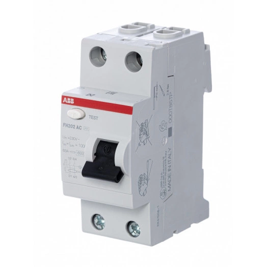 Выключатель дифференциального тока (УЗО) 2п 63А   300 мА FH202