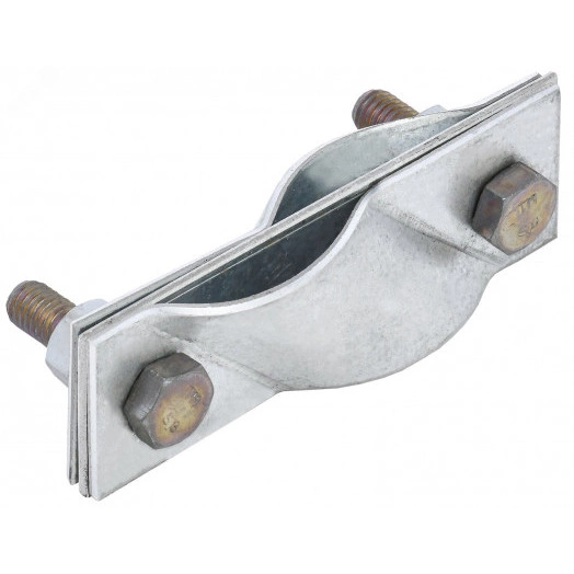 Зажим заземления диагональный стержень-стержень нержавеющая сталь