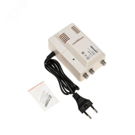 Усилитель ТВ сигнала антенный на 2 выхода RX-200