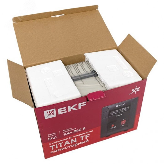 Стабилизатор напряжения симисторный TITAN -TF-1500 EKF