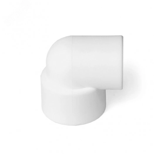 Угольник ВН 20 90 град., полипропиленовый PPR белый