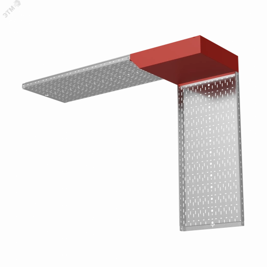 Угол верт. внеш. L 50х600 мм с разворотом трассы на 90 гр. ПЛЮС